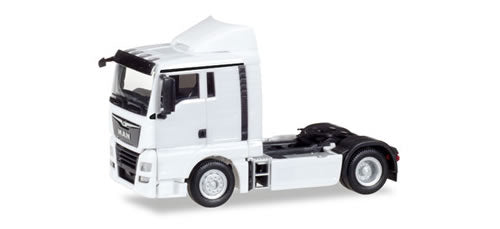 Herpa 308366 HO Scale MAN TGX XL Euro 6C Tractor Only - Assembled -- White