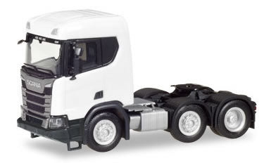 Herpa 309028 HO Scale Scania CR XT Tractor Only - Assembled -- Various Standard Colors