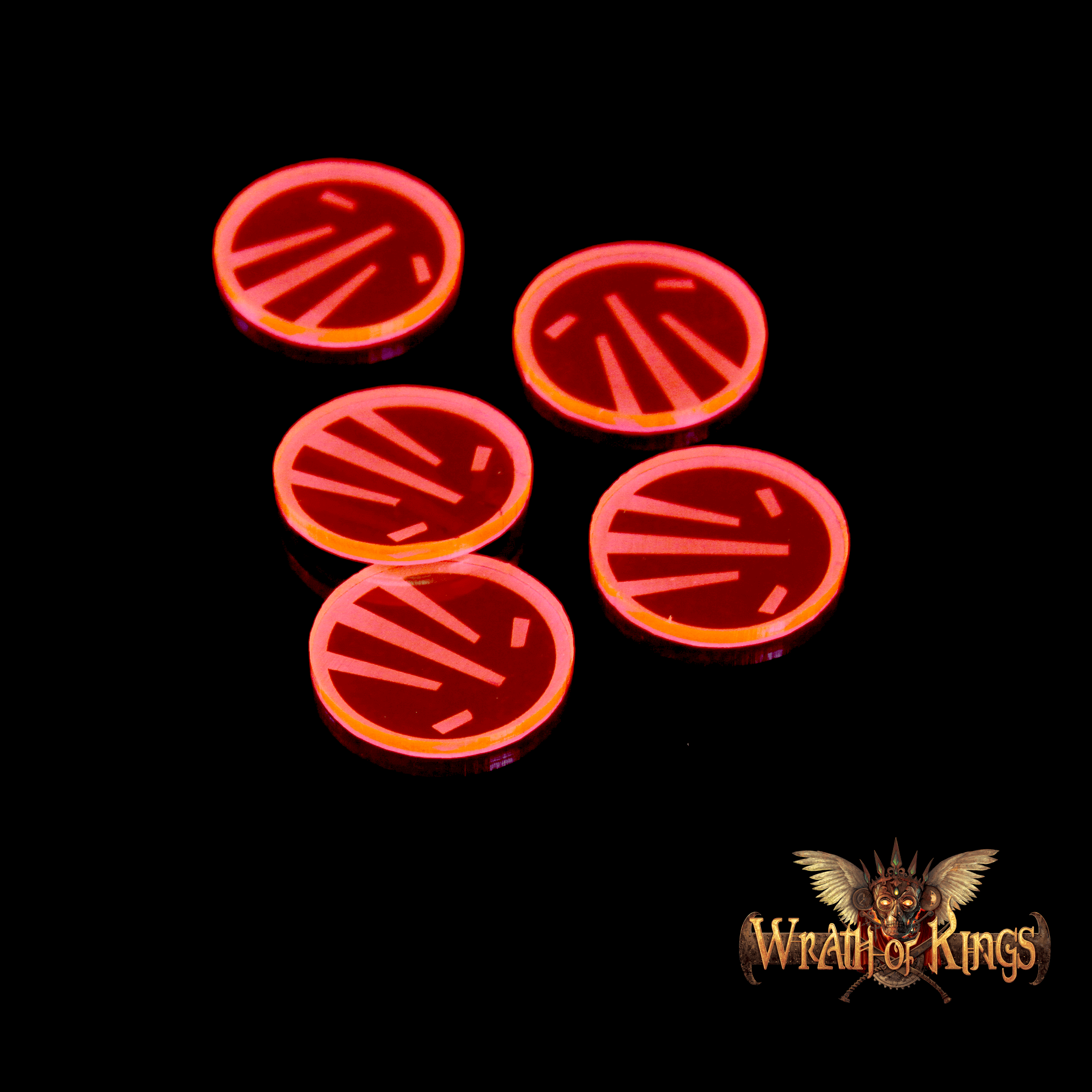 Wrath of Kings Faction Objective Markers