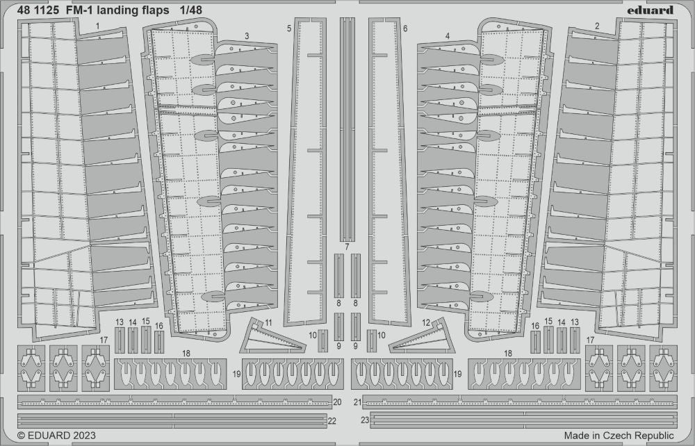 Eduard 481125 1/48 Aircraft- FM1 Landing Flaps for EDU
