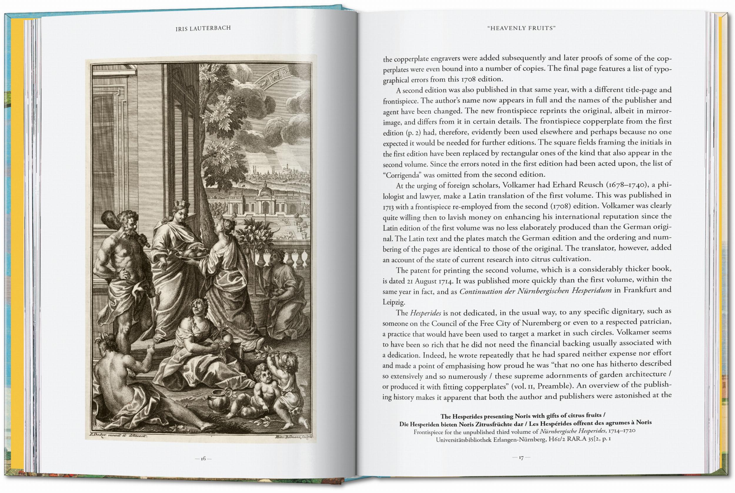 J. C. Volkamer. The Book of Citrus Fruits. 45th Ed. (German, French, English)