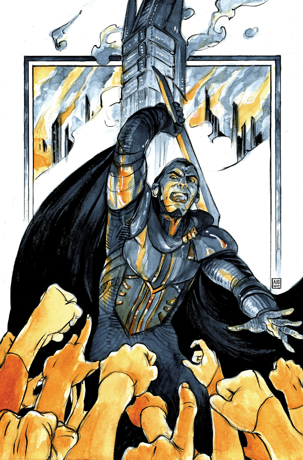 World Of Krypton #4 (Of 6) B Aud Koch Card Stock Variant (03/01/2022) Dc