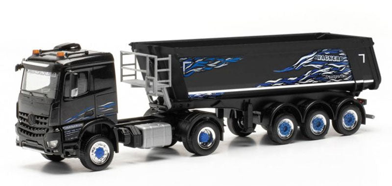 Herpa 316774 1/87 Scale Wagner - Mercedes-Benz Arocs Classicspace 4x4 Dump Truck