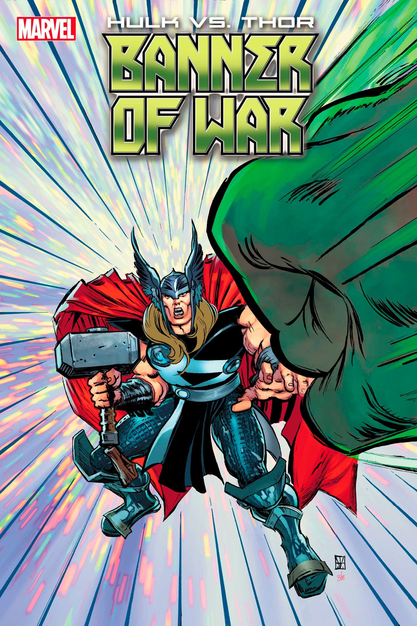 Hulk Vs Thor Banner War Alpha #1 D Trevor Von Eeden Hulk Smash Variant (05/11/2022) Marvel