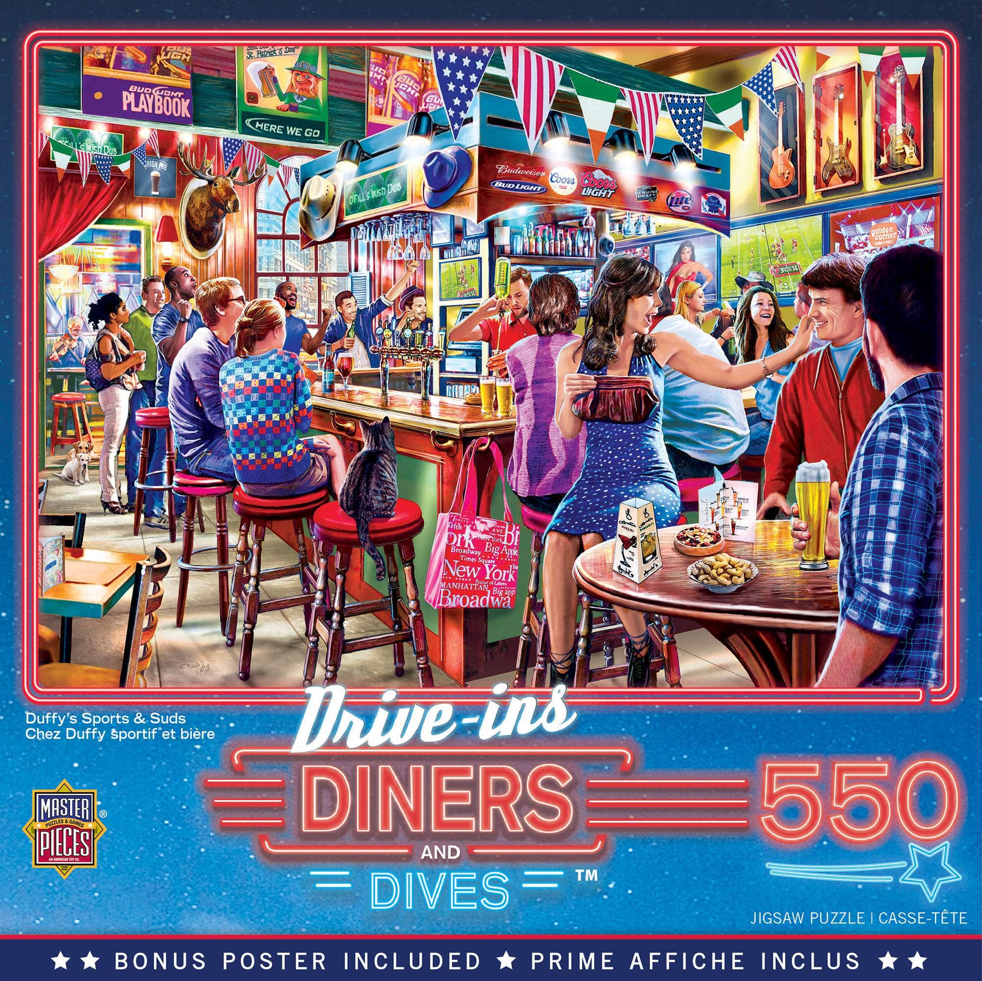 Duffy's Sports & Suds 550 pc