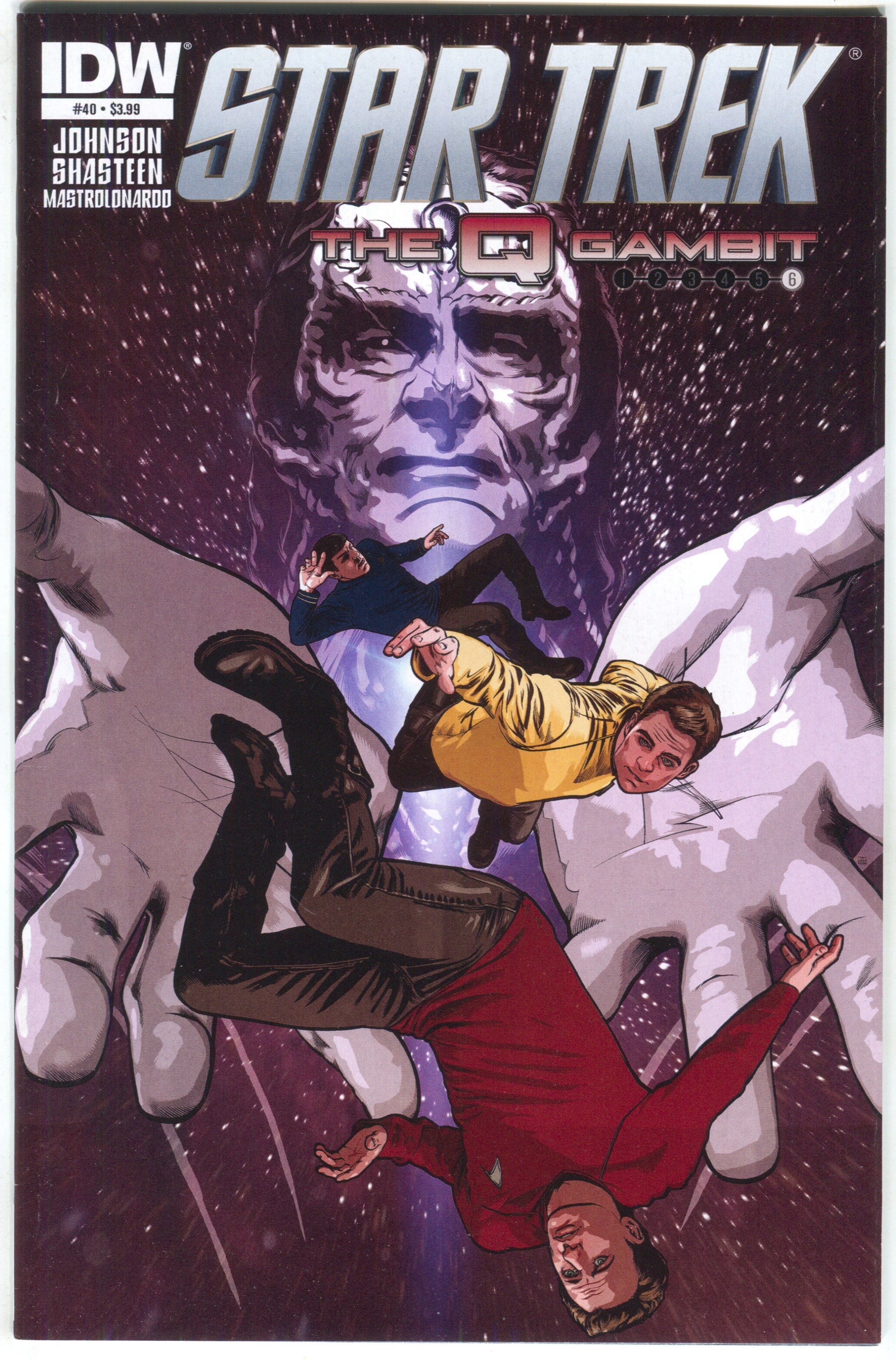 Star Trek 40 A IDW 2014 NM- Tony Shasteen