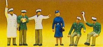 Preiser 10064 HO Scale Police -- Traffic