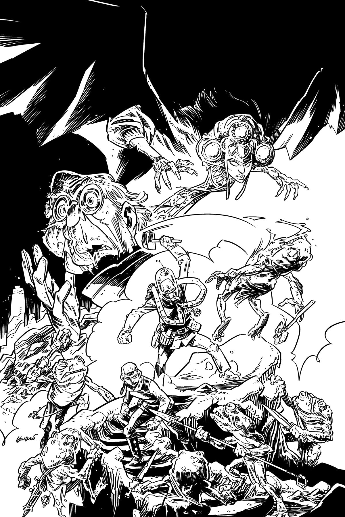 Radio Spaceman #2 (Of 2) Greg Hinkle Mikg Mignola (04/13/2022) Dark Horse