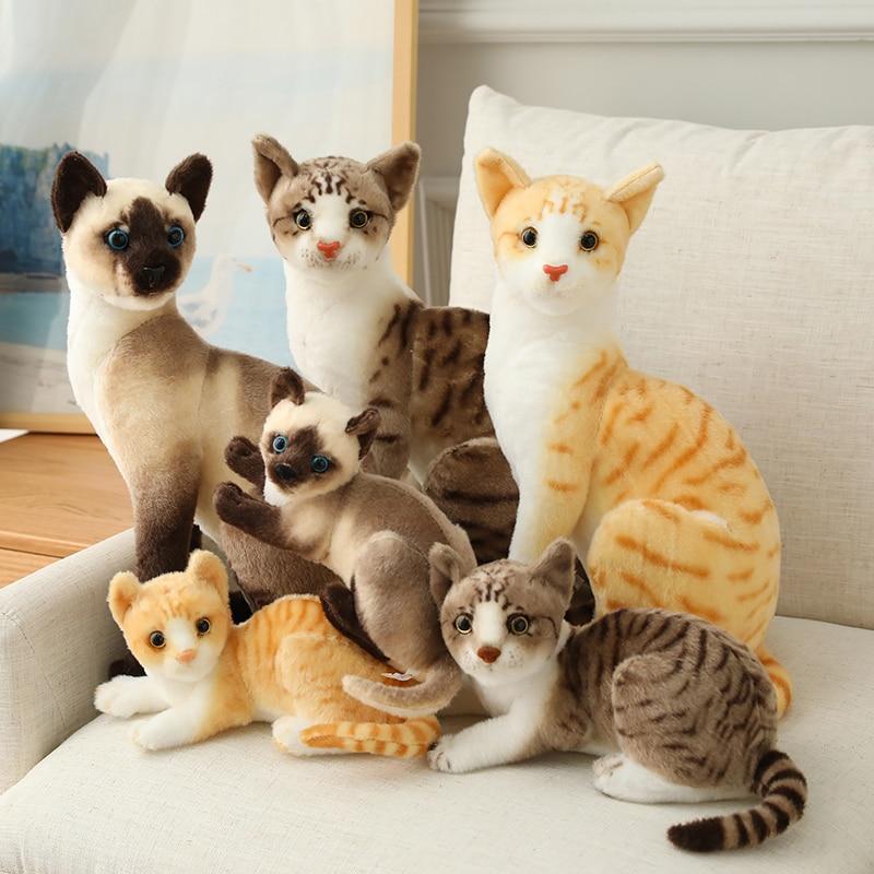 Soft Cat Plush Toy – Adorable Stuffed Animal Doll for Gifts and Décor
