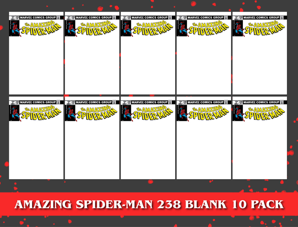 [10 PACK] Amazing Spider-Man 238 Unknown Comics Exclusive Blank Var (04/06/2022)