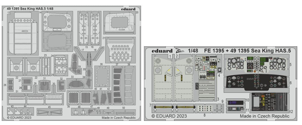 Eduard 491395 1/48 Aircraft- Sea King HAS5 for ARX (Painted)
