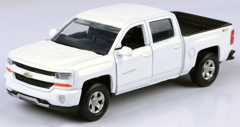 Motormax 73674ALWT Scale 2017 Chevrolet Silverado 1500 Pickup Lt