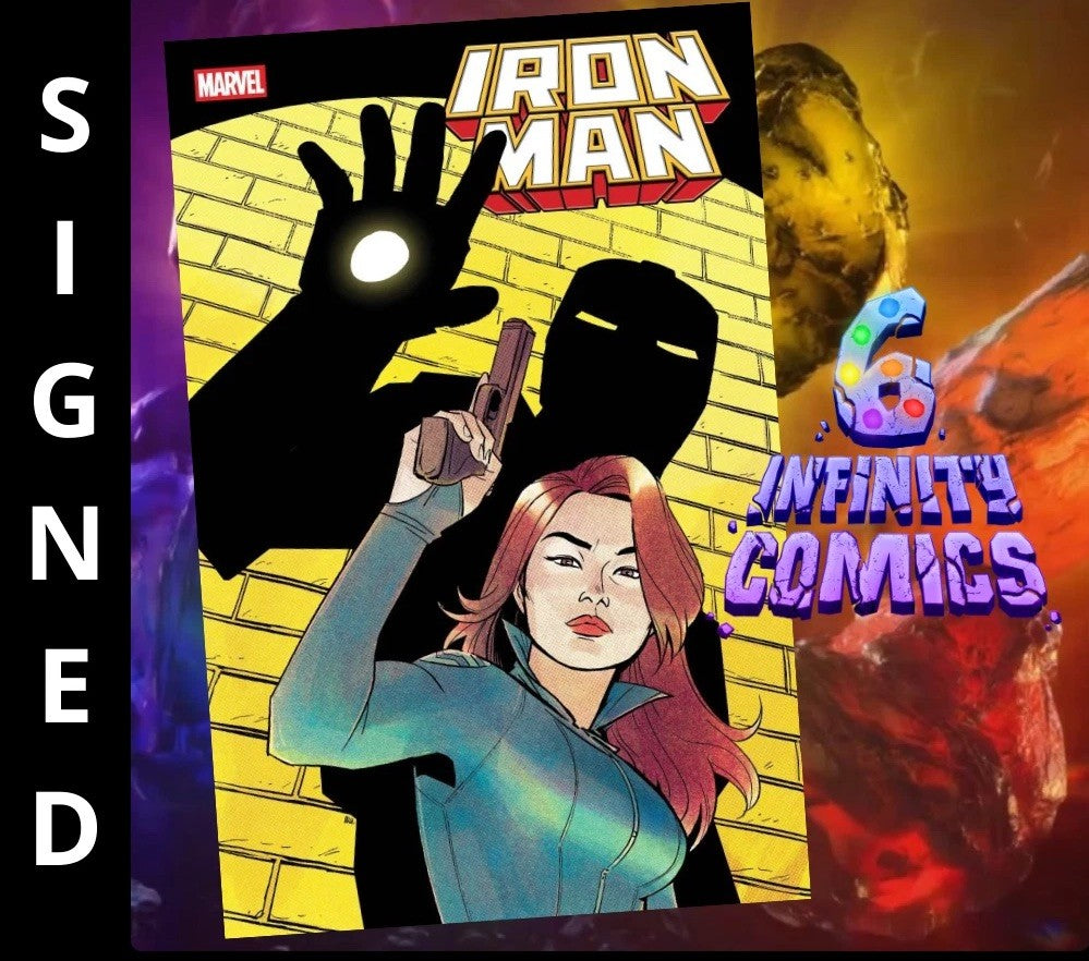 IRON MAN #1 🔥 ANNIE WU FORESHADOW VARIANT SIGNED BY JOSH WILLIAMSON