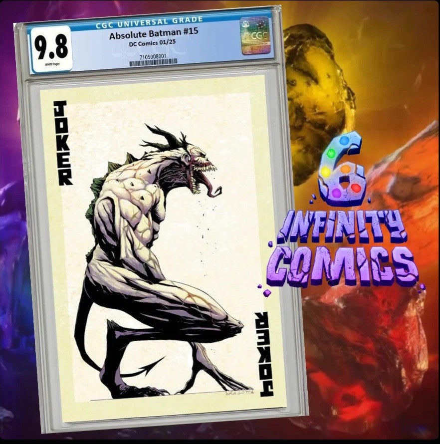 ABSOLUTE BATMAN #15 CGC 9.8 🔥 CVR A NICK DRAGOTTA