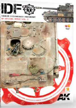 AK Interactive 4845 IDF Tanker Techniques Magazine Special Issue Vol.2