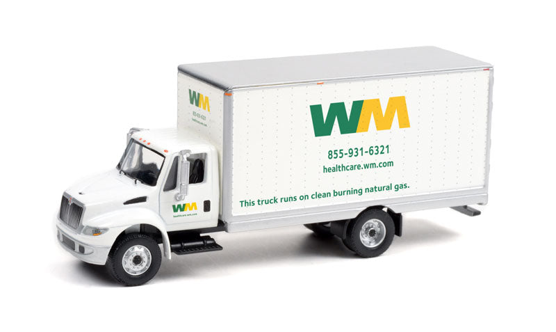 Greenlight 33210-A 1/64 Scale Waste Management - 2013 International Durastar Box Van