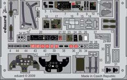 Eduard 49480 1/48 Aircraft- RF35 Draken Interior for HSG (Painted Self Adhesive)