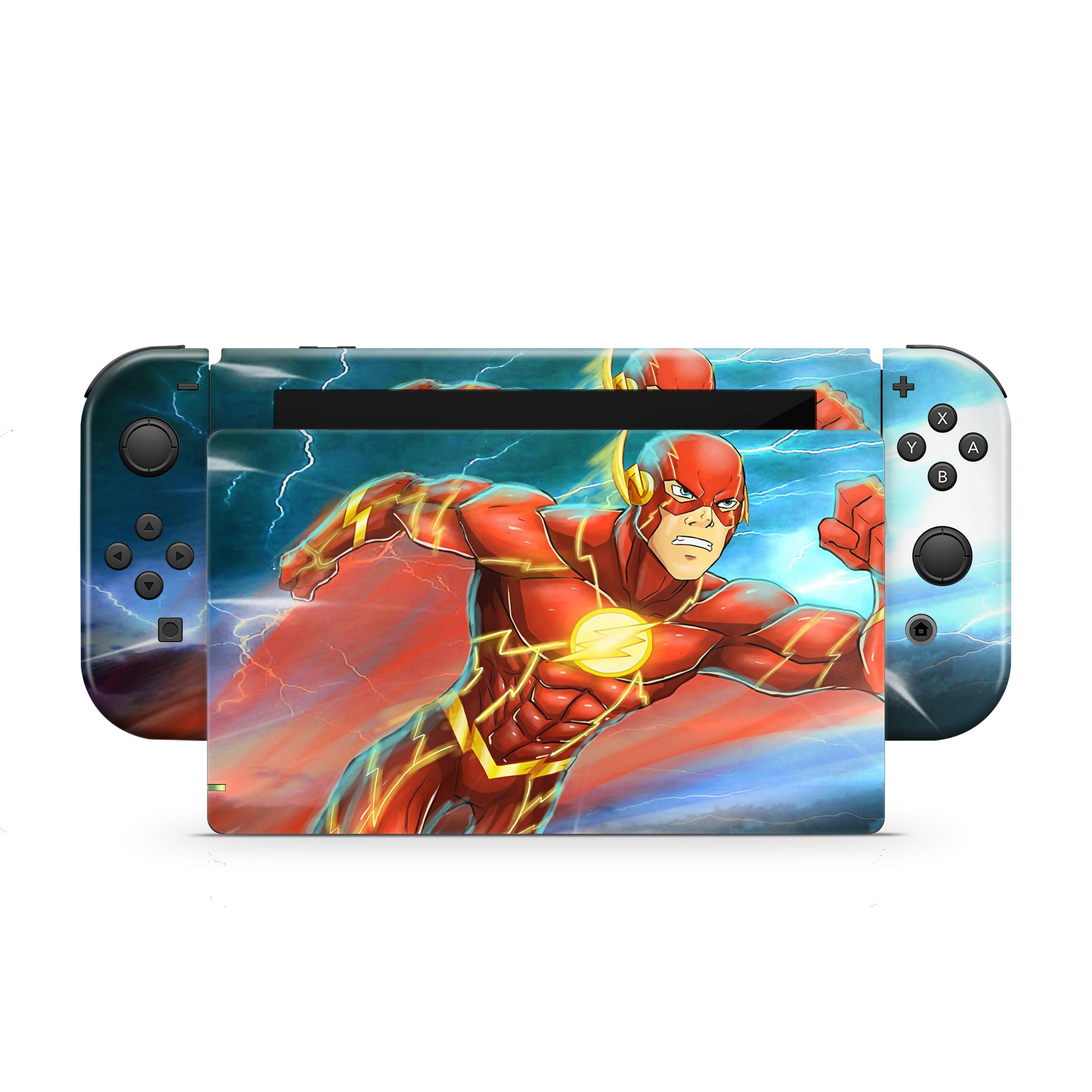 Red Velocity Nintendo Switch Skin