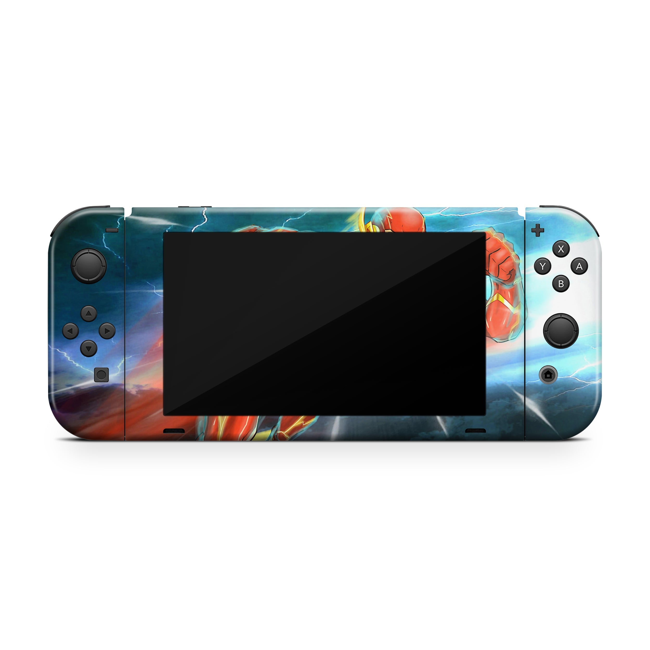 Red Velocity Nintendo Switch Skin