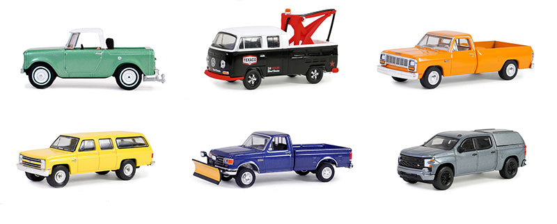 Greenlight 35280-CASE 1/64 Scale Blue Collar Collection Series 13