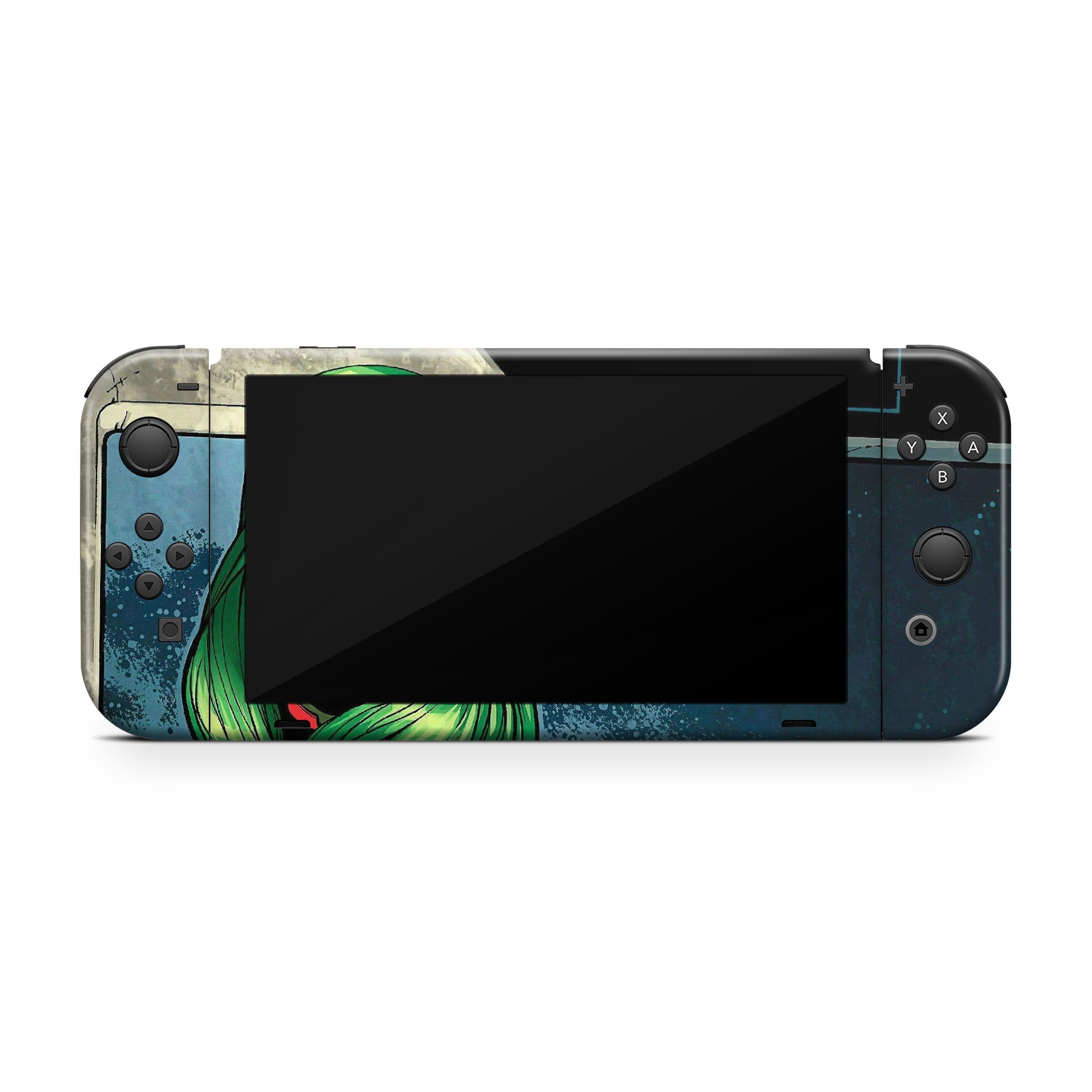 Celestial Assassin Nintendo Switch OLED Skin
