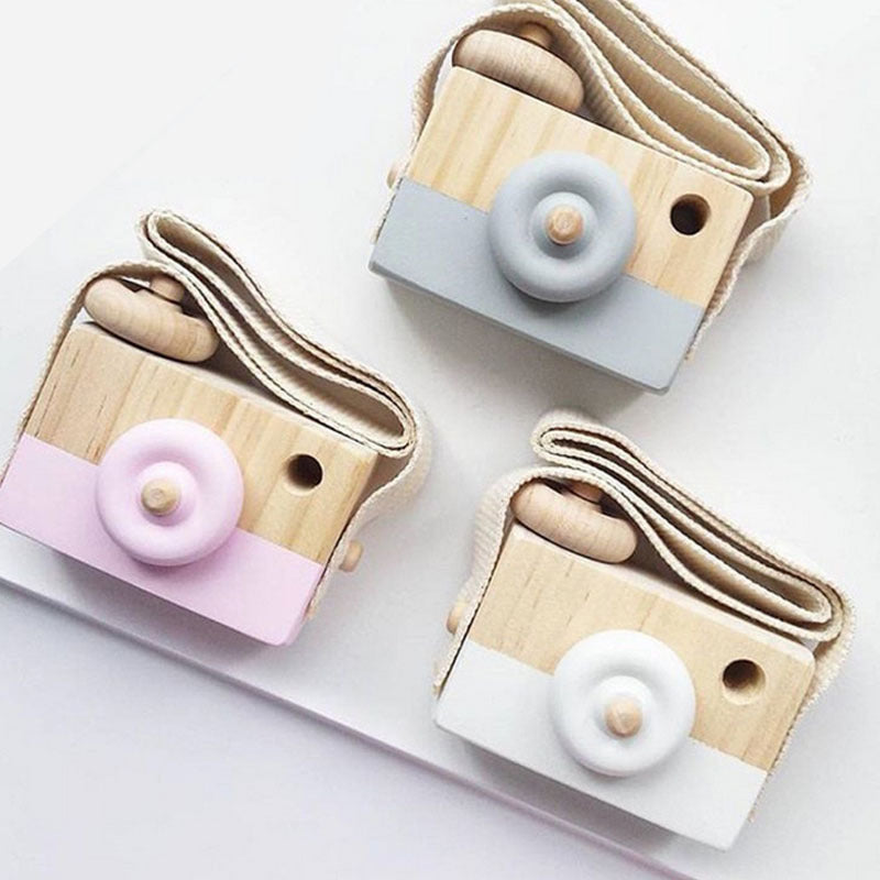 Wooden Toy Camera – Pretend Play Educational Toy for Kids