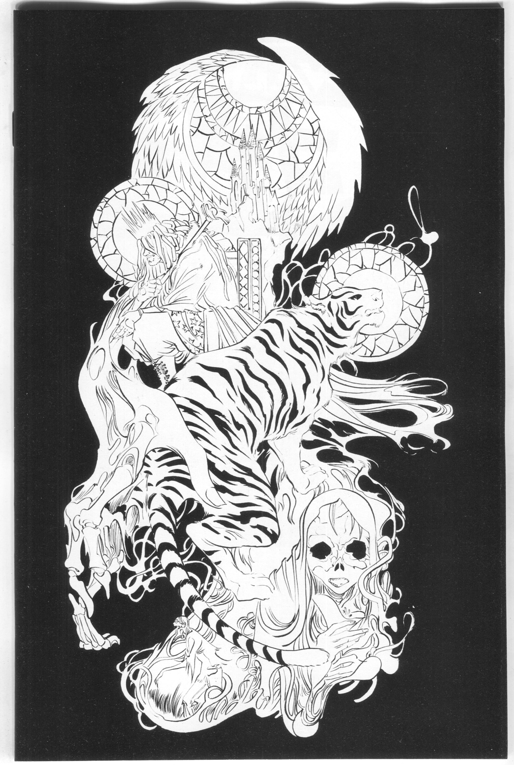 Walking Dead 108 Image 2018 15th Anniversary Emma Rios BW Virgin Variant Blind Bag