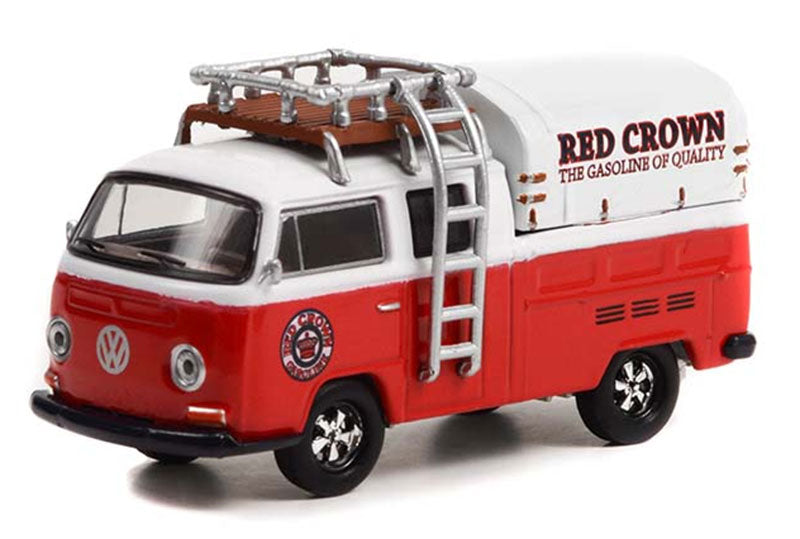Greenlight 36050-A 1/64 Scale Red Crown Gasoline - 1969 Volkswagen Type 2
