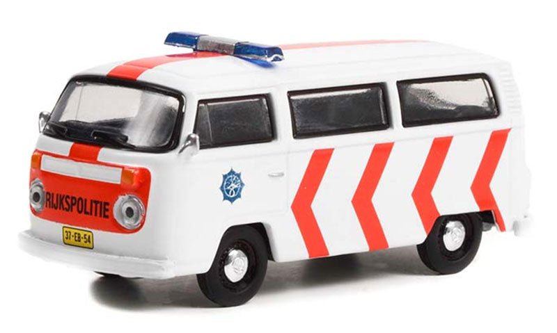 Greenlight 36050-B 1/64 Scale Policia Militar Brazil - 1975 Volkswagen Type 2