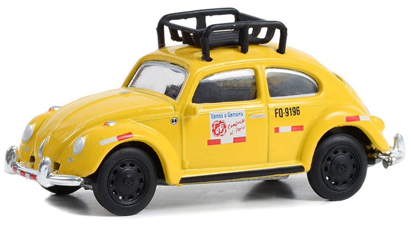 Greenlight 36070-F 1/64 Scale Lima Peru - Classic Volkswagen Beetle Taxi