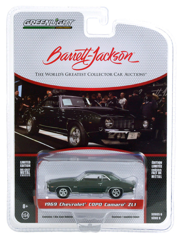Greenlight 37220-B 1/64 Scale 1969 Chevrolet COPO Camaro ZL1