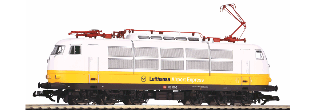 PIKO 37443 G Scale DB IV BR 103 Electric Lufthansa, Sound