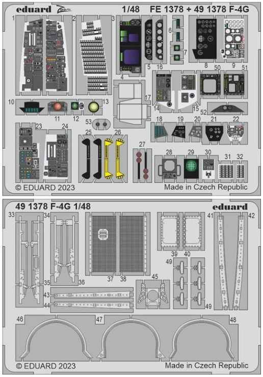Eduard 491378 1/48 Aircraft- F4G for MGK (Painted)