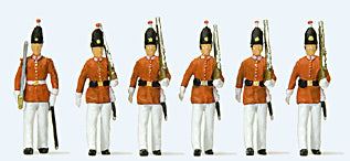 Preiser 24641 HO Scale King's Guard -- pkg(6)