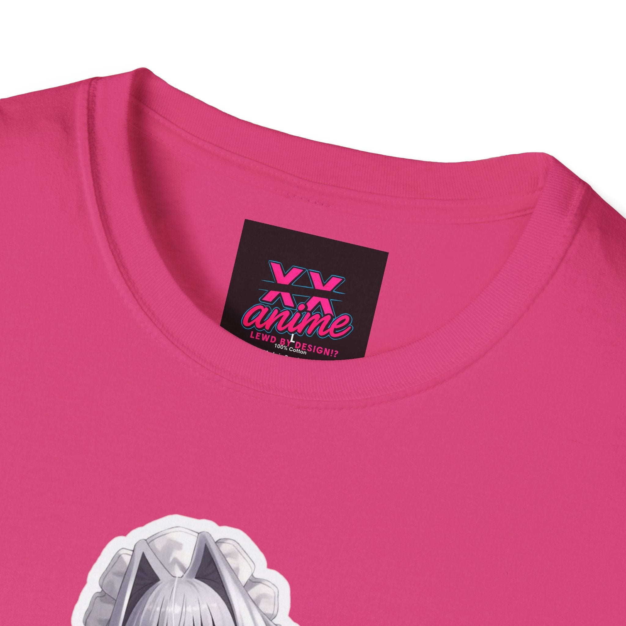Anime-Inspired Unisex lewd gun T-Shirt - Fun, Playful Design, Perfect for Anime Lovers, Cosplay, Gifts, Casual Wear, and Conventions