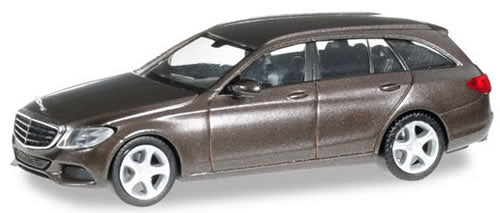 Herpa 38393 HO Scale Mercedes-Benz C-Class Station Wagon - Assembled -- Various Metallic Colors