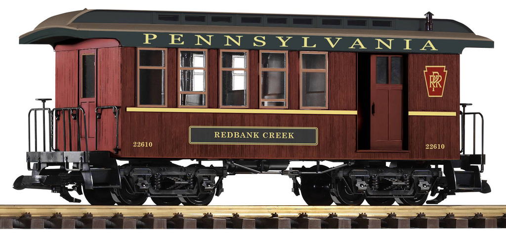 PIKO 38659 G Scale PRR Wood Combine 22610