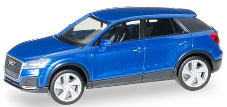 Herpa 38676 HO Scale Audi Q 2 Station Wagon - Assembled -- Various Metallic Colors
