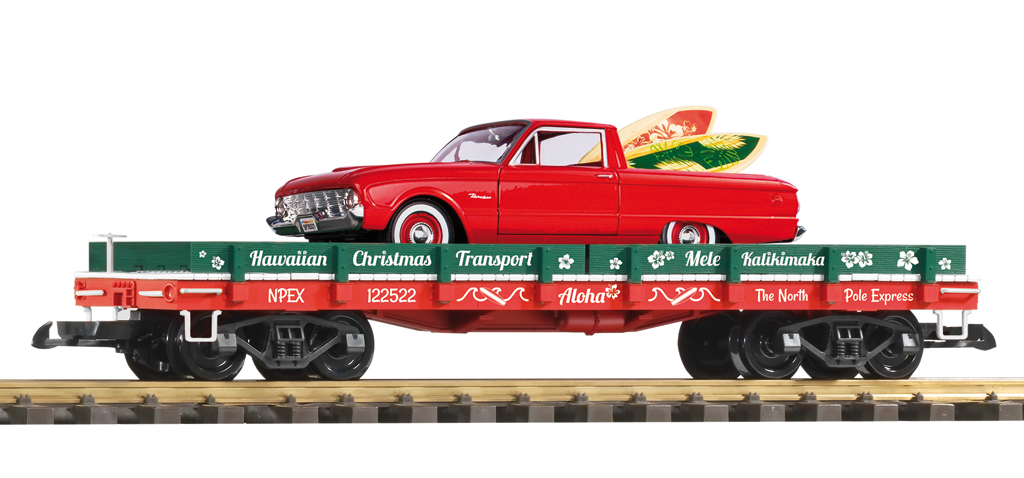 PIKO 38783 G Scale Hawaiian Christmas Transport