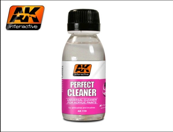AK Interactive 119 Perfect Acrylic Cleaner 100ml Bottle