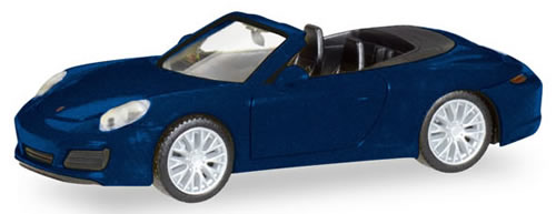Herpa 38898 HO Scale Porsche 911 Carrera 4 S - Assembled -- Various Metallic Colors