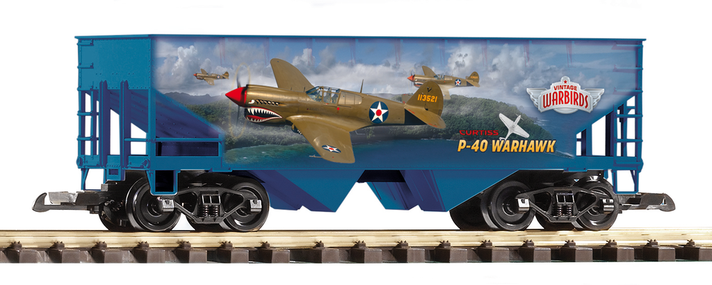 PIKO 38938 G Scale Vintage Warbirds P-40 Hopper