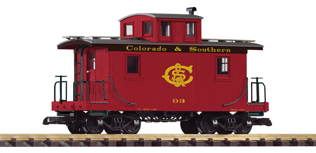 PIKO 38969 G Scale C&S Wood Caboose