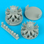 Quickboost 48055 1/48 P61 Engines for RMX