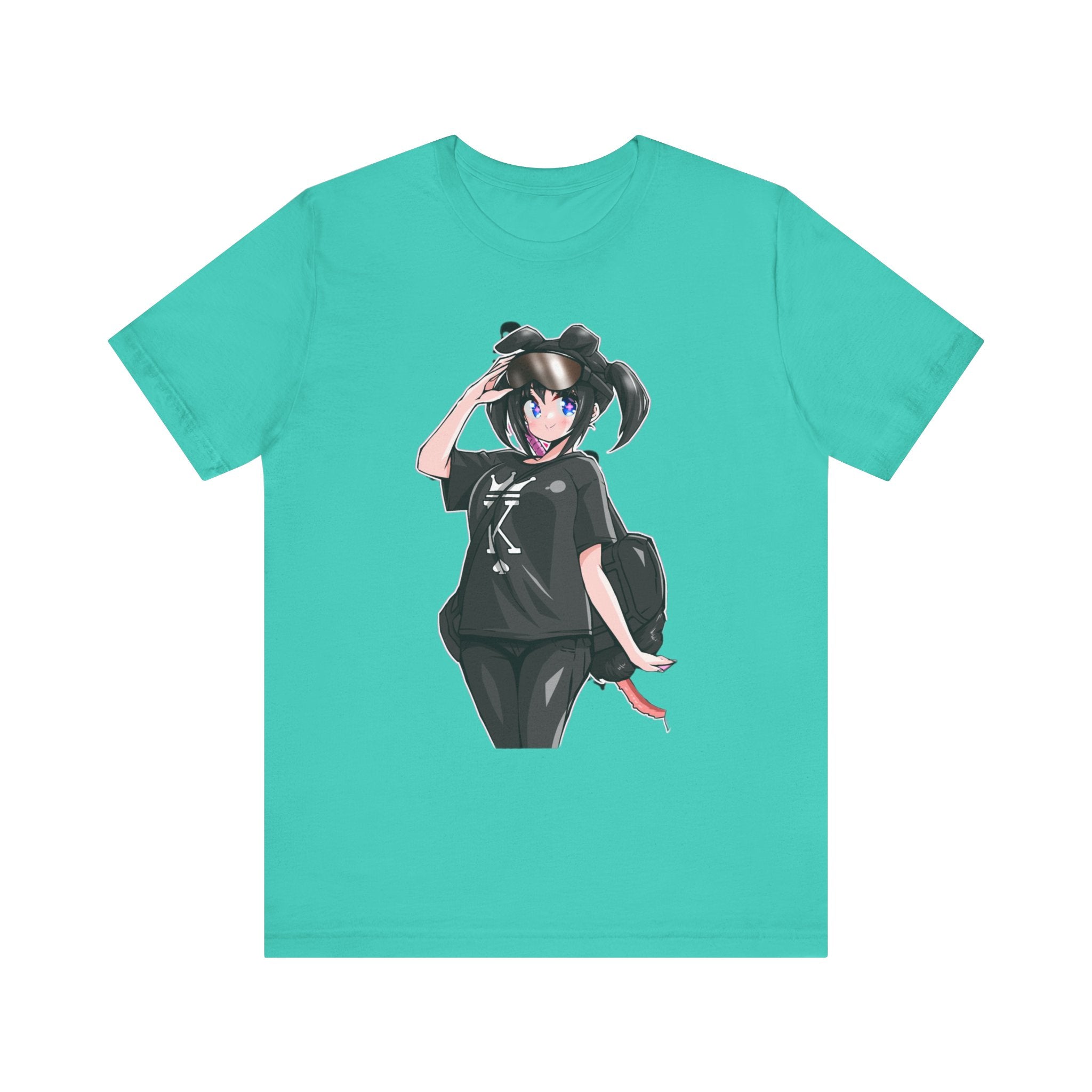 Lewd Anime-Themed Unisex Tee for Fans, Cute Graphic T-Shirt, Comfortable Everyday Wear, Perfect Gift for Anime Lovers, Stylish Casual Top