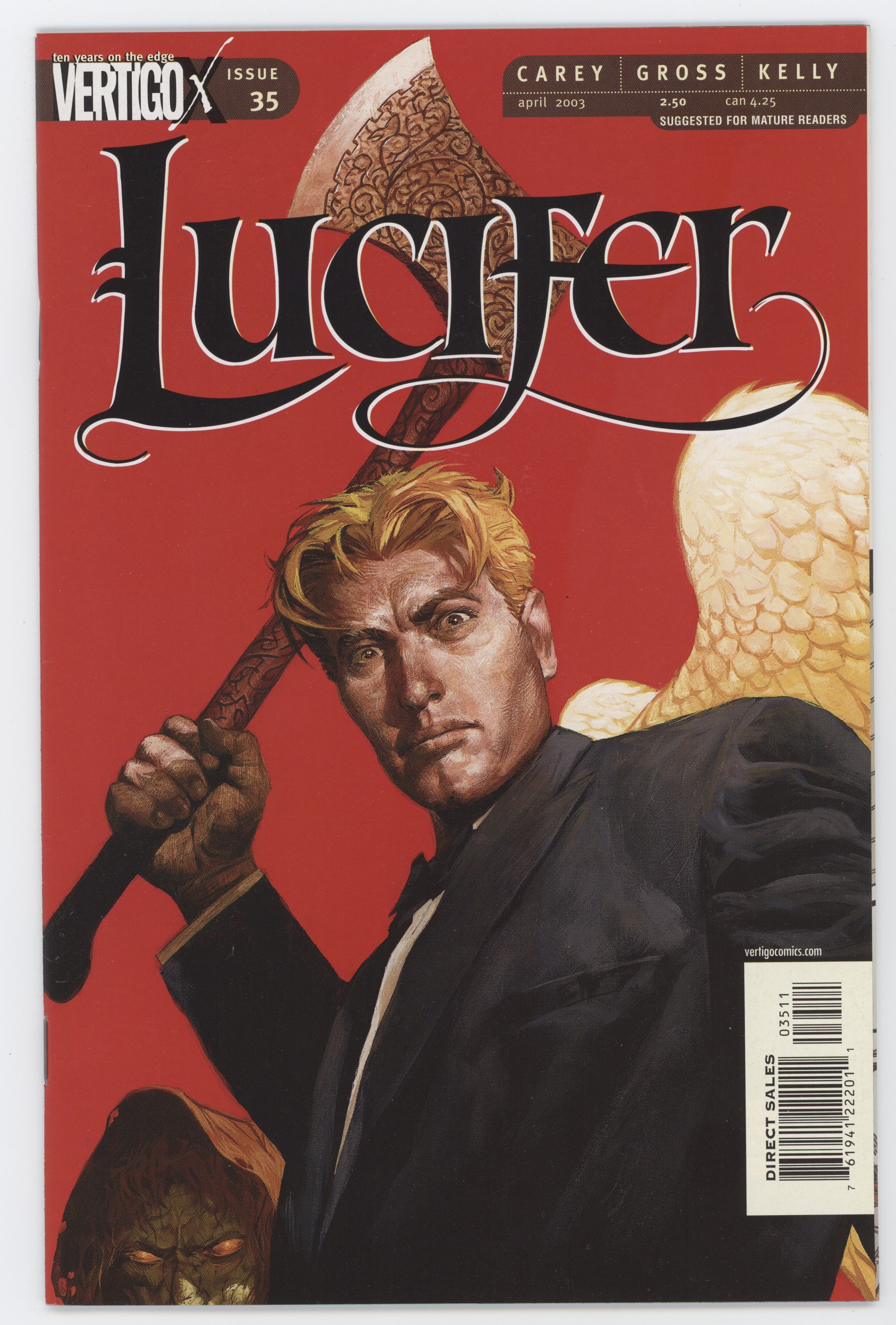 Lucifer 35 DC Vertigo 2003 NM Sandman Mike Carey