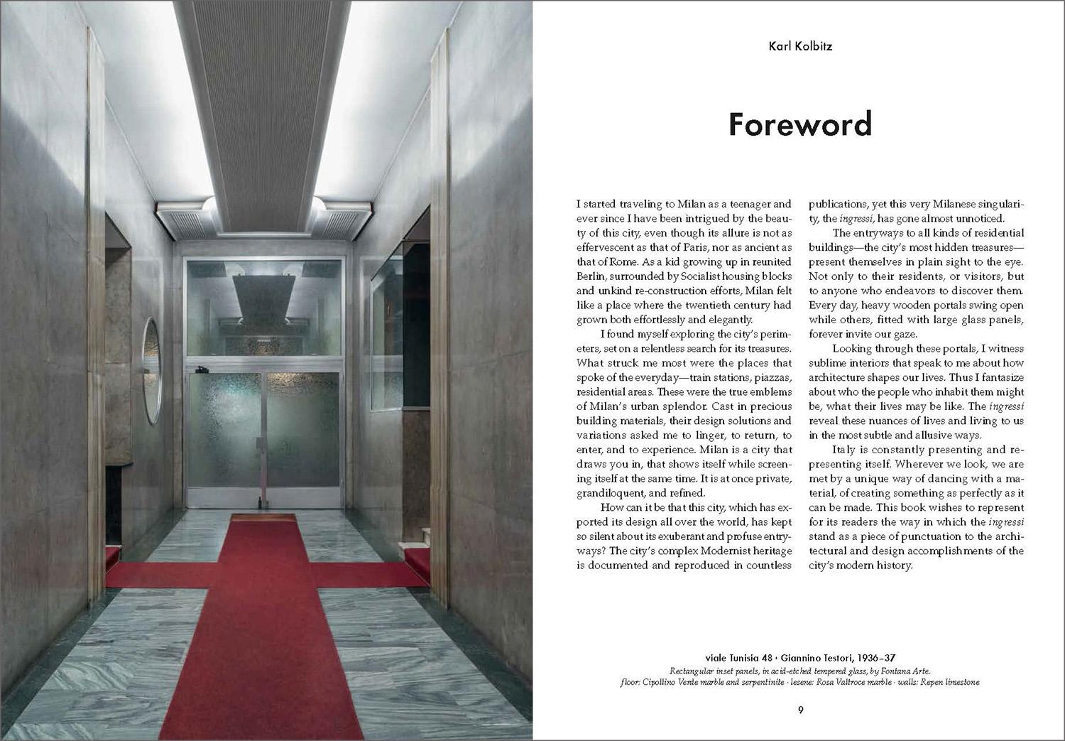 Entryways of Milan. Ingressi di Milano. 45th Ed. (English, Italian)