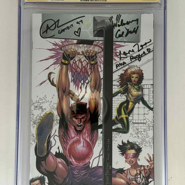 Signed by Holly Chou | Cal Dodd | AJ LoCascio | Lenore Zann] X-Men '9