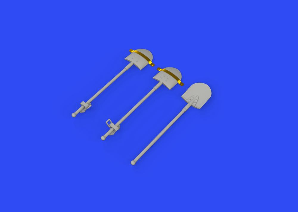 Eduard 635025 1/35 Armor- WWII German Shovels (Photo-Etch & Resin)