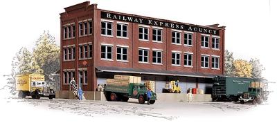 Walthers Cornerstone 933-3095 HO Scale Railway Express Agency (REA) -- Kit